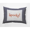 E By Design Polyester Lumbar Rectangular Pillow Cover & Insert By  In Navy
