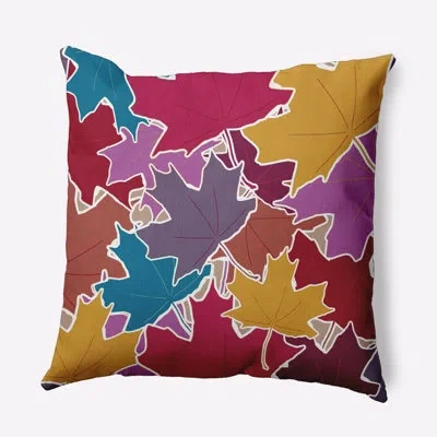 E By Design Polyester Square Pillow Cover & Insert By  In Larkspur