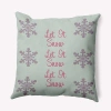 E By Design Polyester Throw Pillow In Green