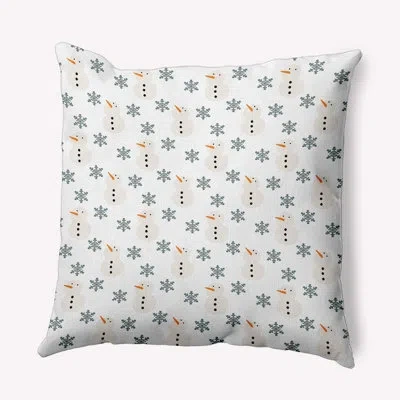 E By Design Polyester Throw Pillow In Green