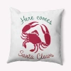 E By Design Polyester Throw Pillow In Pink
