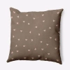 E By Design Polyester Throw Pillow In Pink