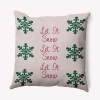 E By Design Polyester Throw Pillow In Pink