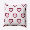E By Design Polyester Throw Pillow In Pink
