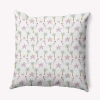 E By Design Polyester Throw Pillow In Pink