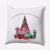 E By Design Polyester Throw Pillow In Pink