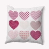 E By Design Polyester Throw Pillow In Pink