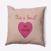 E By Design Polyester Throw Pillow In Pink