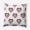 E By Design Polyester Throw Pillow In Red
