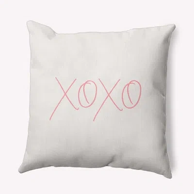 E By Design Polyester Throw Square Indoor/outdoor Pillow Cover & Insert