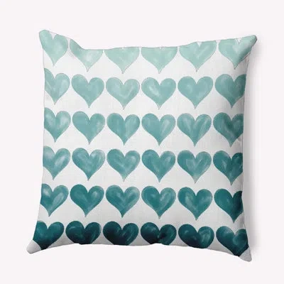 E By Design Polyester Throw Square Indoor/outdoor Pillow Cover & Insert