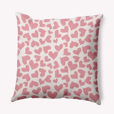 E By Design Polyester Throw Square Indoor/outdoor Pillow Cover & Insert