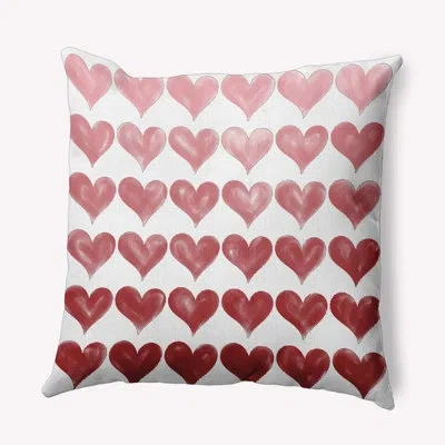 E By Design Polyester Throw Square Indoor/outdoor Pillow Cover & Insert