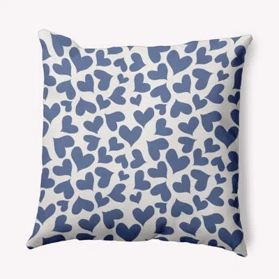 E By Design Polyester Throw Square Indoor/outdoor Pillow Cover & Insert