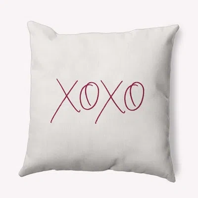 E By Design Polyester Throw Square Indoor/outdoor Pillow Cover & Insert