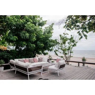 E By Design Polyester Throw Square Indoor/outdoor Pillow Cover & Insert