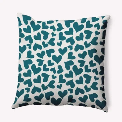 E By Design Polyester Throw Square Indoor/outdoor Pillow Cover & Insert