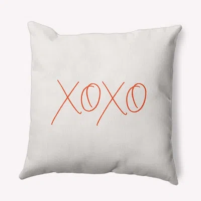 E By Design Polyester Throw Square Indoor/outdoor Pillow Cover & Insert