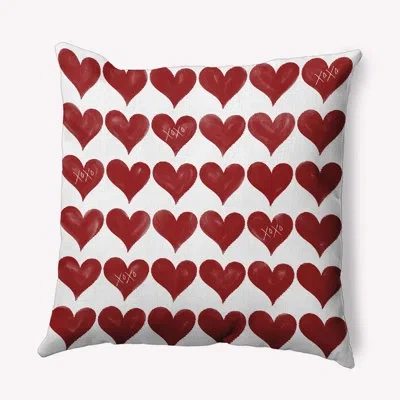E By Design Polyester Throw Square Indoor/outdoor Pillow Cover & Insert