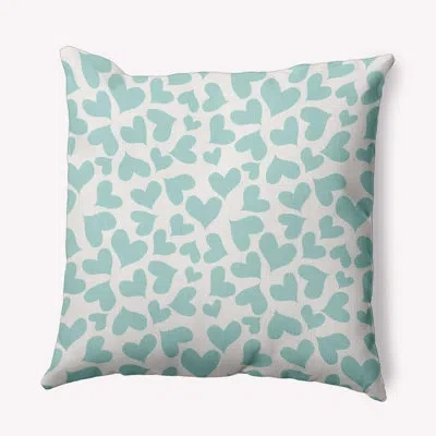 E By Design Polyester Throw Square Indoor/outdoor Pillow Cover & Insert