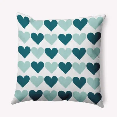 E By Design Polyester Throw Square Indoor/outdoor Pillow Cover & Insert