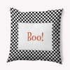 E By Design Polyester Throw Square Pillow Cover & Insert By  In Black