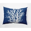 E By Design Polyester/polyester Blend Lumbar Rectangular Pillow Cover & Insert By  In Blue