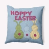 E By Design Polyester/polyester Blend Throw Square Pillow Cover & Insert By  In Blue