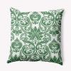 E By Design Polyester/polyester Blend Throw Square Pillow Cover & Insert By  In Green
