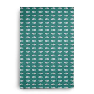 E By Design Rectangle Indoor/outdoor Area Rug With Non-slip Backing In Green
