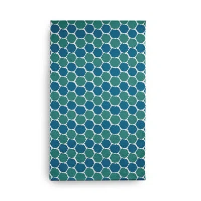 E By Design Rectangle Rectangle 1'6" X 2'6" Area Rug In Blue