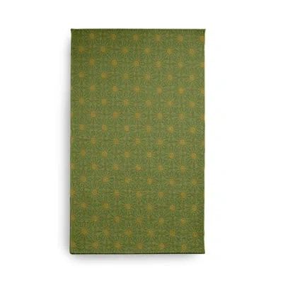 E By Design Rectangle Rectangle 1'6" X 2'6" Indoor/outdoor Area Rug With Non-slip Backing In Green