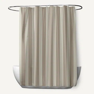 E By Design Single Shower Curtain In Oatmeal,flax