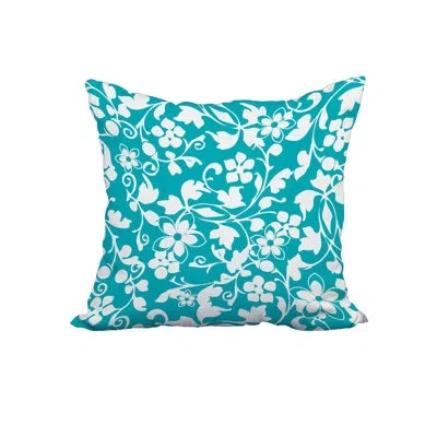 E By Design Square Cotton Pillow Cover And Insert
