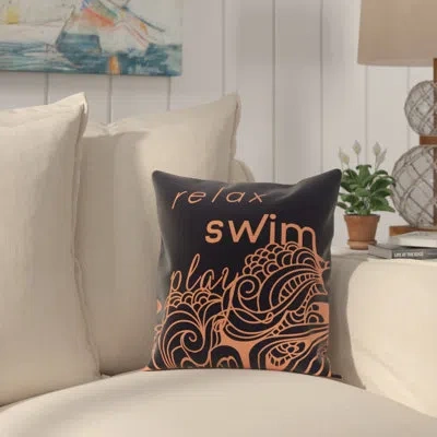 E By Design Square Pillow Cover & Insert