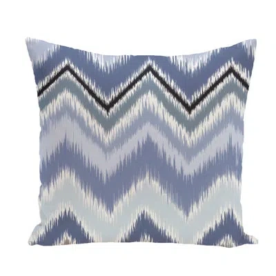 E By Design Square Pillow Cover And Insert In Cadet