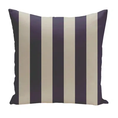 E By Design Square Pillow Cover & Insert In Latte,spring,navy