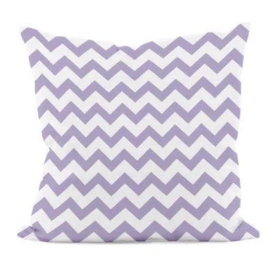 E By Design Square Pillow Cover & Insert In Lilac