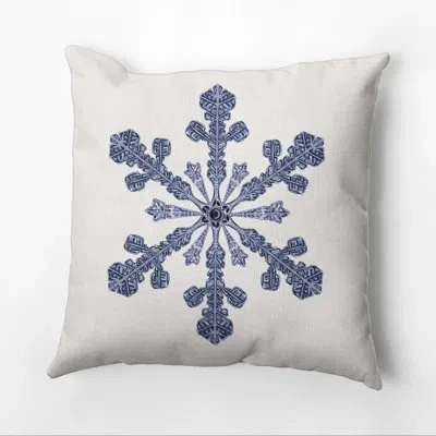 E By Design Square Pillow In Ivory,cream