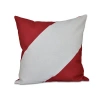 E By Design Square Throw Pillow In Red