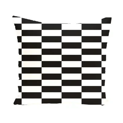 E By Design Stripe Euro Pillow