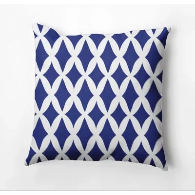 E By Design Subline Square Pillow Cover & Insert In Royal