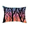 E By Design Sunset Rectangular Lumbar Pillow In Orange