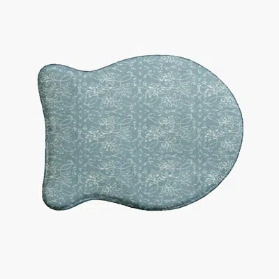 E By Design Tangle Pet Feeding Placemat In Teal