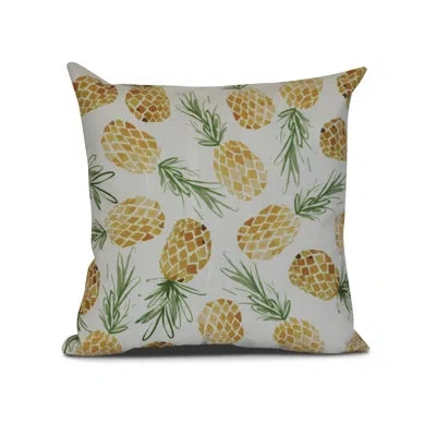 E By Design Tropical Resort Outdoor Square Pillow Cover & Insert