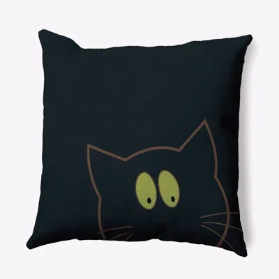 E By Design Vinco Throw Pillow In Black