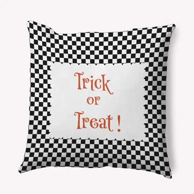E By Design Vinco Throw Pillow In Black