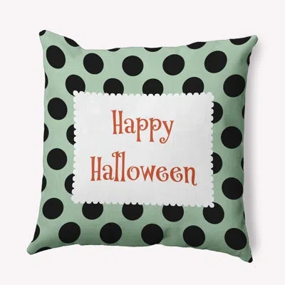 E By Design Vinco Throw Pillow In Mint Green
