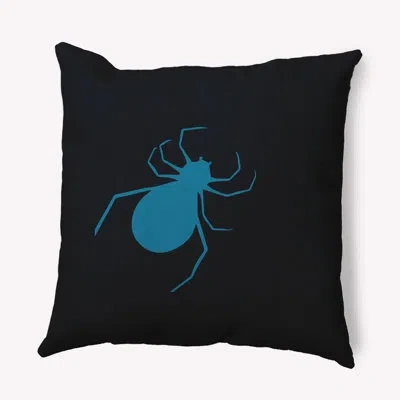 E By Design Vinco Throw Pillow In Unreal Teal