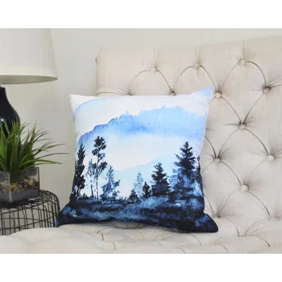 E By Design Winter Resort Square Pillow Cover & Insert